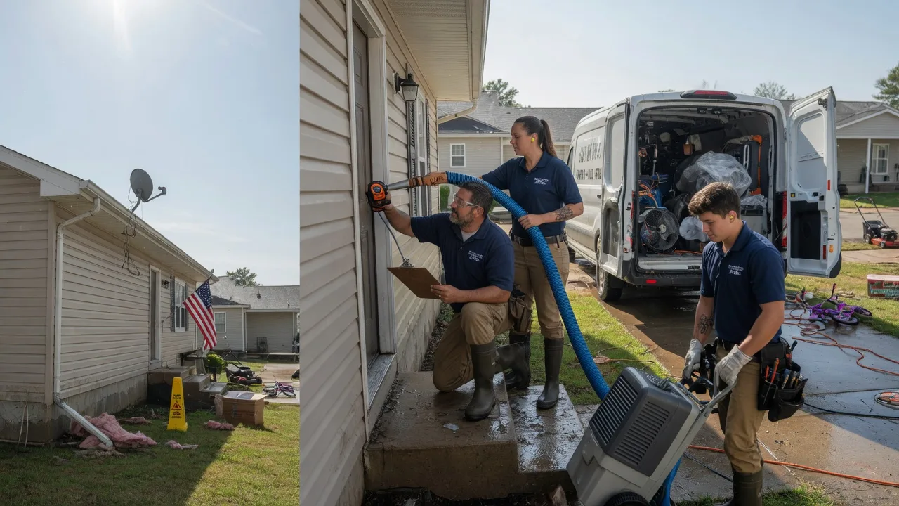Ceiling Water Damage Restoration in Macksburg, OH near me